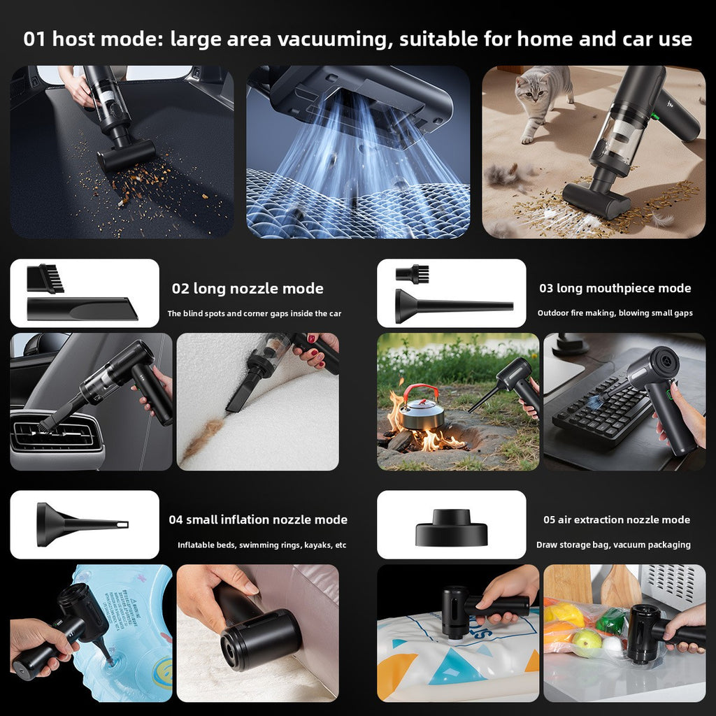 TurboVacu™ Cordless Car Vacuum